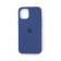 Оригинальный силиконовый чехол для iPhone 13 mini Синий FULL