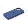 Оригинальный силиконовый чехол для iPhone 13 mini Синий FULL