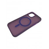 Чохол Pjur with Magsafe for iPhone 12/12 Pro Dark Purple Чохол Pjur with Magsafe for iPhone 12/12 Pro Dark Purple
