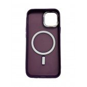 Чохол Pjur with Magsafe for iPhone 12/12 Pro Dark Purple Чохол Pjur with Magsafe for iPhone 12/12 Pro Dark Purple