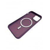Чохол Pjur with Magsafe for iPhone 12/12 Pro Dark Purple Чохол Pjur with Magsafe for iPhone 12/12 Pro Dark Purple