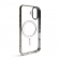 Силиконовый чехол SHINING with MagSafe для iPhone 17 Серебряный