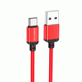 Кабель Borofone BX87 Sharp Type-C Red 3A/1m