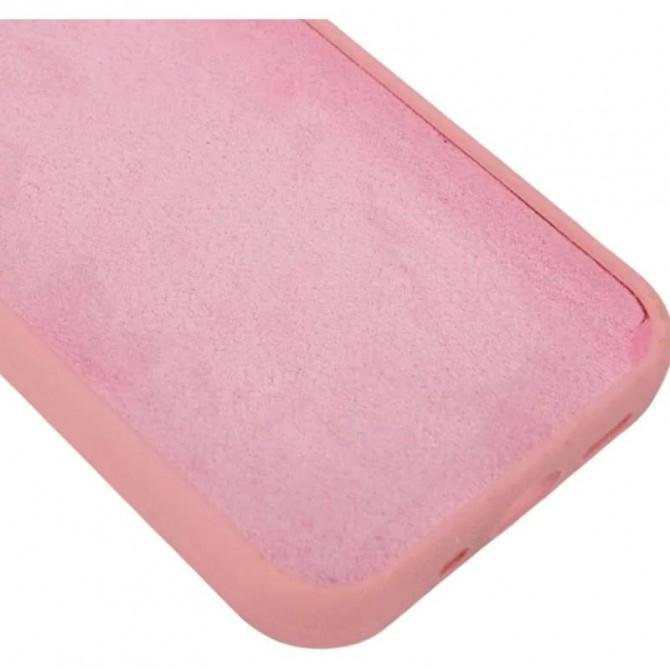 Силіконовий чохол для iPhone 16 Pro Light pink FULL (NO LOGO)-3