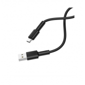 Кабель USB Borofone BX31 Silicon Type-C Black 1m