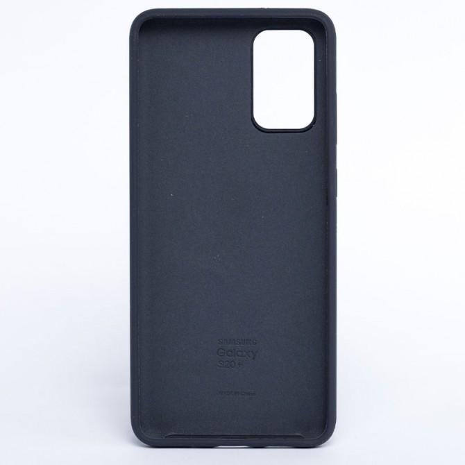 Чехол Original Soft Case Samsung G985 Galaxy S20 Plus Темно Синий FULL-1