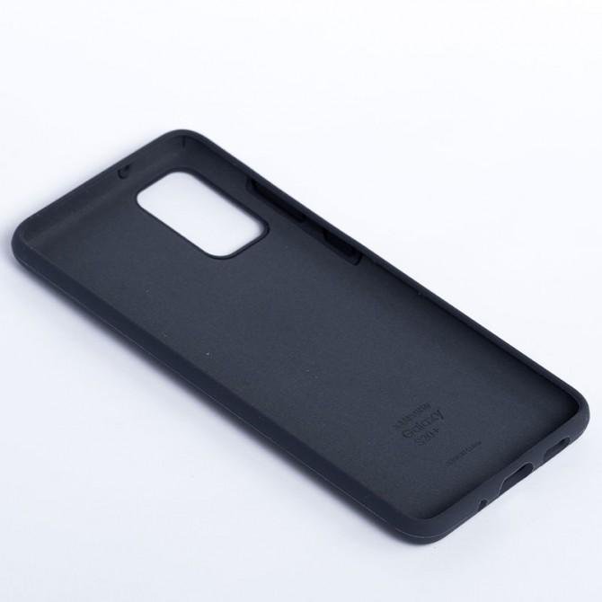Чехол Original Soft Case Samsung G985 Galaxy S20 Plus Темно Синий FULL-2