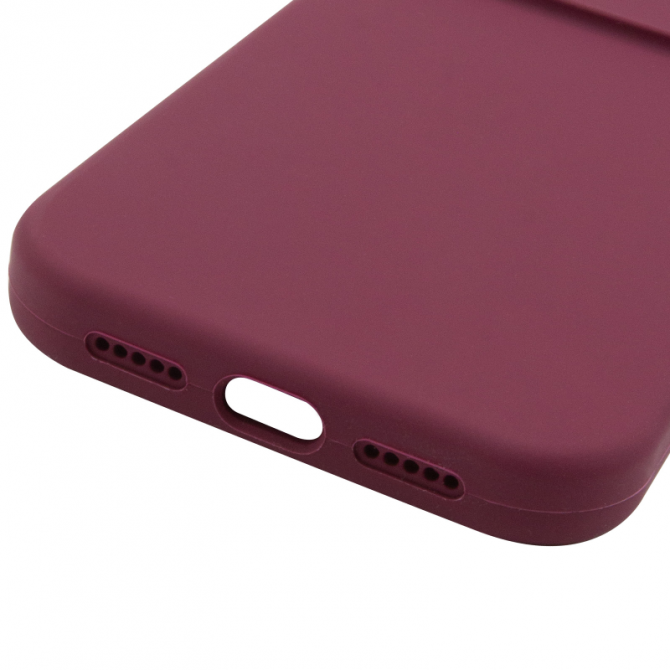 Силіконовий чохол для iPhone 17 Plum FULL (NO LOGO)-3