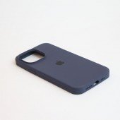 Оригінальний силіконовий чохол для iPhone 15 Pro Dark Blue FULL Оригінальний силіконовий чохол для iPhone 15 Pro Dark Blue FULL