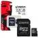 Карта пам'яті Kingston microSDHC 32Gb UHS-I (Class 10) Чорний