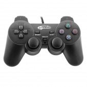 Геймпад Gemix GP-50 Twin, PC/USB, Чорний Геймпад Gemix GP-50 Twin, PC/USB, Чорний