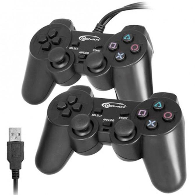 Геймпад Gemix GP-50 Twin, PC/USB, Чёрный-1