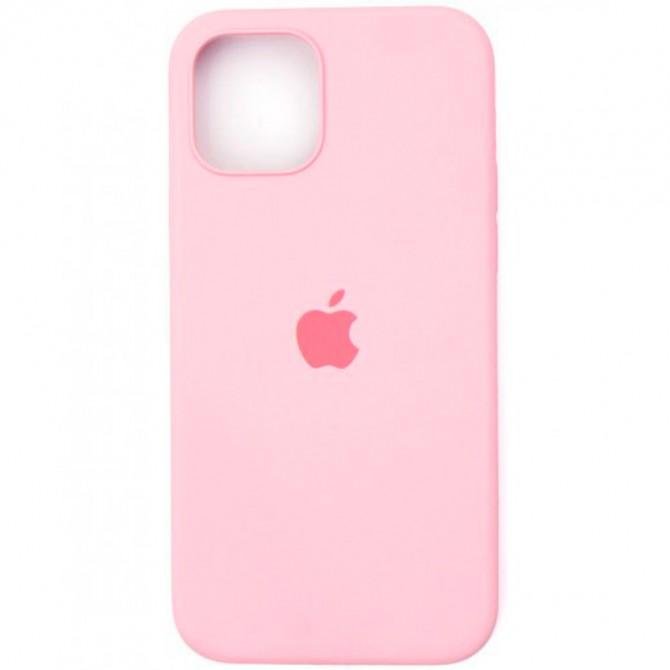 Чехол силиконовый для iPhone 12 /12 Pro Розовый