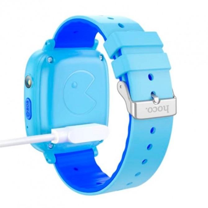 Детские умные часы HOCO Y100 Kids Watch Blue-1