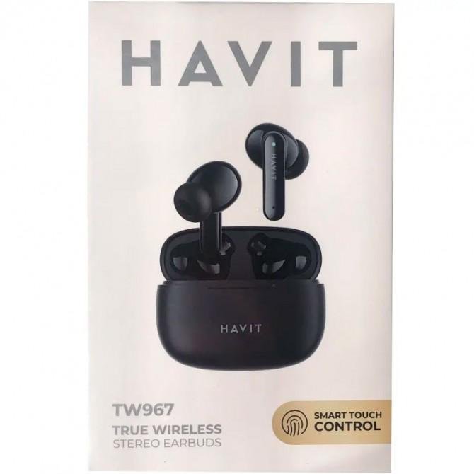 Наушники беспроводные Havit TW967 with charger case Black-1