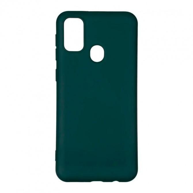 Чехол Soft Case Samsung M307 Galaxy M30s/M215 Galaxy M21 Темно Зеленый FULL