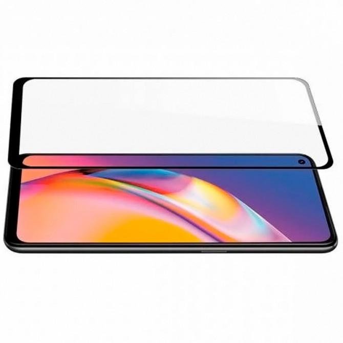Защитное стекло для Oppo Reno 5 Lite Full Glue (0.3 мм, 2.5D, черное)-1