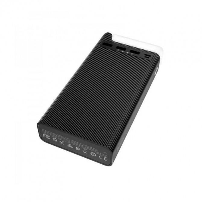 Повербанк Hoco J62 Jove Table Lamp (30000mAh) Black-1