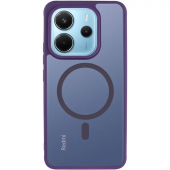 Чeхол TPU+PC Lyon Frosted series with Magsafe Xiaomi Redmi Note 15 4G/5G Purple