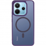 Чeхол TPU+PC Lyon Frosted series with Magsafe Xiaomi Redmi Note 15 4G/5G Purple