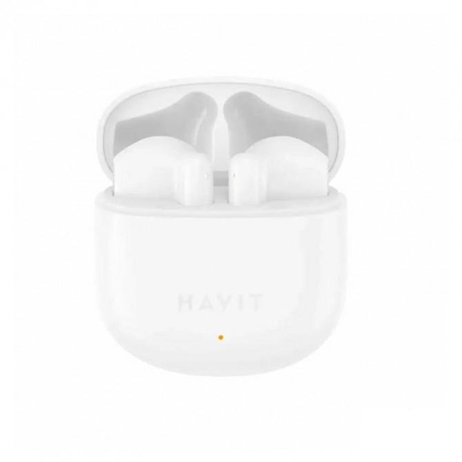 Навушники Havit TW976 with charger case White-1