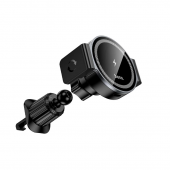 Холдер Hoco HW 35 magnetic fost charding (air outlet) 15w Black