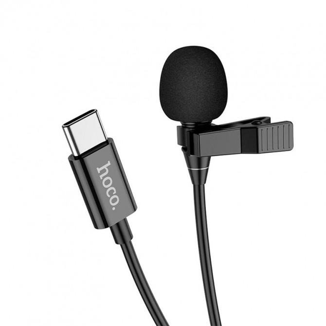 Мікрофон Hoco L14 Type-C Чорний