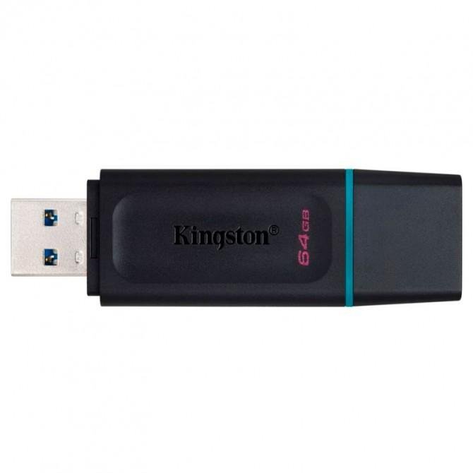 Накопитель Kingston USB 64GB DT Exodia Black USB 3.2-2