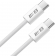 Кабель Blueo Braided PD Fast Charging USB-C to USB-C Cable (2m) White
