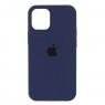 Силиконовый чехол для iPhone 16 Pro Max Midnight Blue FULL