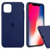 Силиконовый чехол для iPhone 16 Pro Max Midnight Blue FULL Силиконовый чехол для iPhone 16 Pro Max Midnight Blue FULL