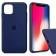 Силиконовый чехол для iPhone 16 Pro Max Midnight Blue FULL