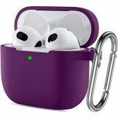 Чохол U-Like Silicone Protective Case For Airpods 3 Slim Violet Чохол U-Like Silicone Protective Case For Airpods 3 Slim Violet