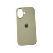 Cиліконовий чохол для iPhone 16 Antique White FULL