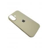 Cиліконовий чохол для iPhone 16 Antique White FULL