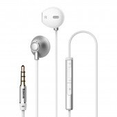 Наушники MP3 Baseus H06 Silver with mic + button call answering + volume control Наушники MP3 Baseus H06 Silver with mic + button call answering + volume control