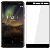 Захисне скло для NOKIA 6 2018 (0.3 мм, 2.5D, з чорним Silk Screen покриттям) Захисне скло для NOKIA 6 2018 (0.3 мм, 2.5D, з чорним Silk Screen покриттям)