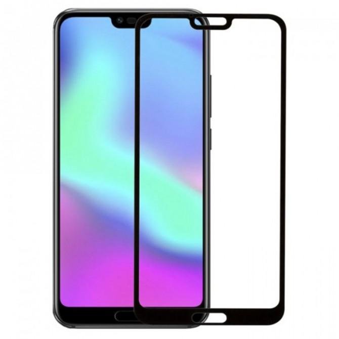Защитное стекло для HUAWEI Honor 10 (0.3 мм, 2.5D, с чёрным Silk Screen покрытием)
