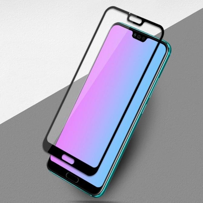 Защитное стекло для HUAWEI Honor 10 (0.3 мм, 2.5D, с чёрным Silk Screen покрытием)-3