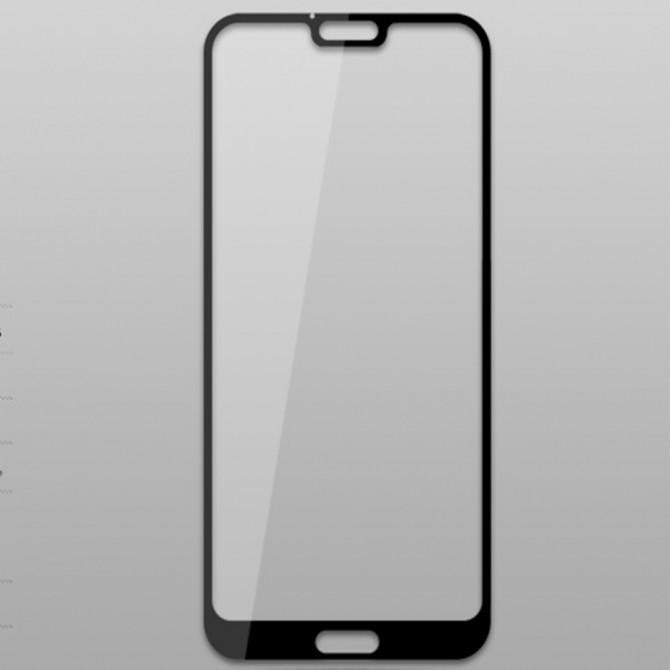 Защитное стекло для HUAWEI Honor 10 (0.3 мм, 2.5D, с чёрным Silk Screen покрытием)-4
