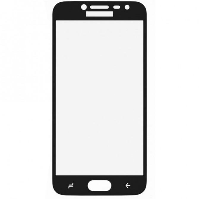 Захисне скло для SAMSUNG J250 Galaxy J2 (2018) (0.3 мм, 2.5D, з чорним Silk Screen покриттям)-2