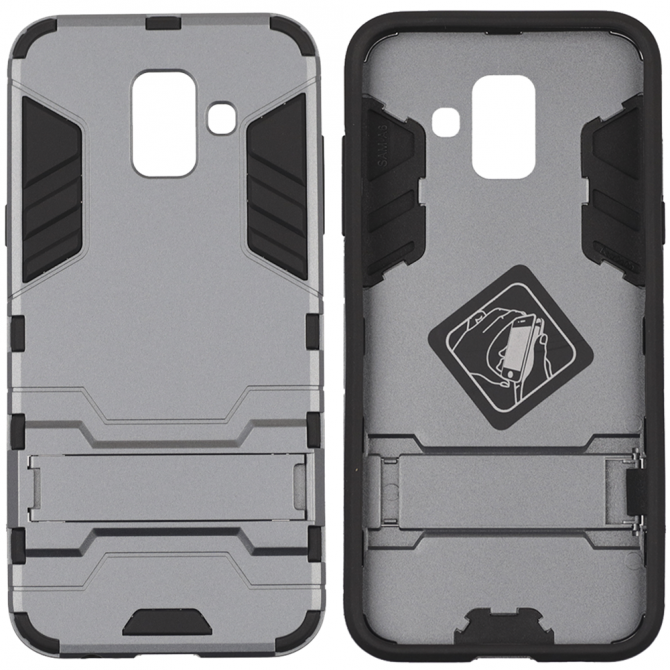 Чохол HONOR Hard Defence Series для Samsung A600 Galaxy A6 2018 Космічний Сірий