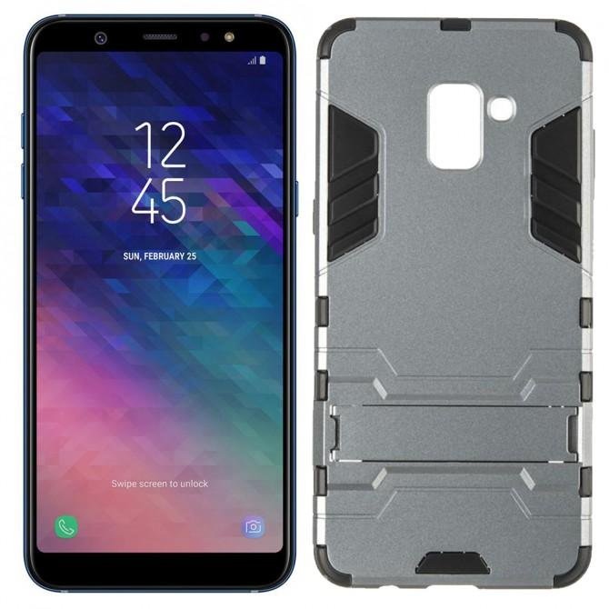 Чохол HONOR Hard Defence Series для Samsung A605 Galaxy A6 Plus 2018 Космічний Сірий