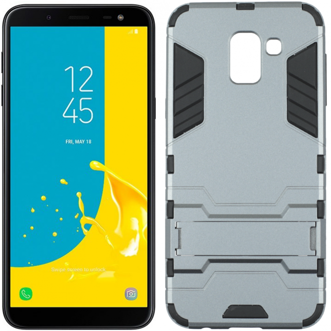Чохол HONOR Hard Defence Series для Samsung J600 Galaxy J6 Космічний Сірий