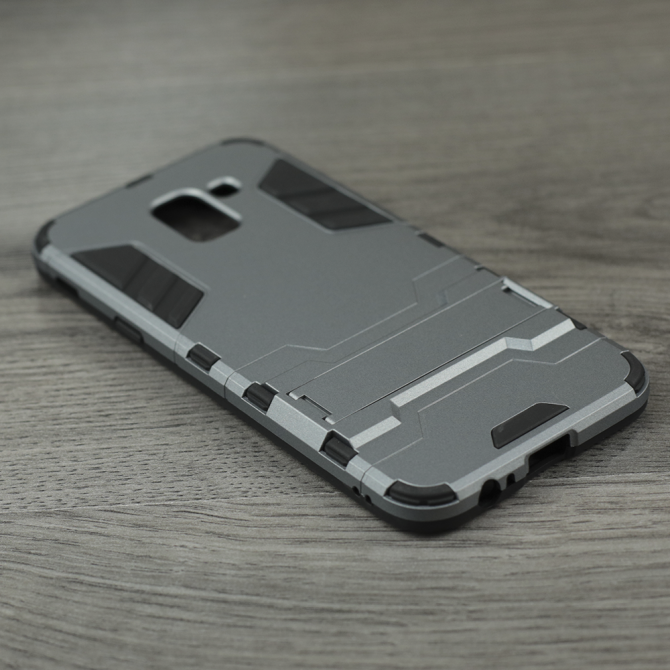 Чохол HONOR Hard Defence Series для Samsung J600 Galaxy J6 Космічний Сірий-3