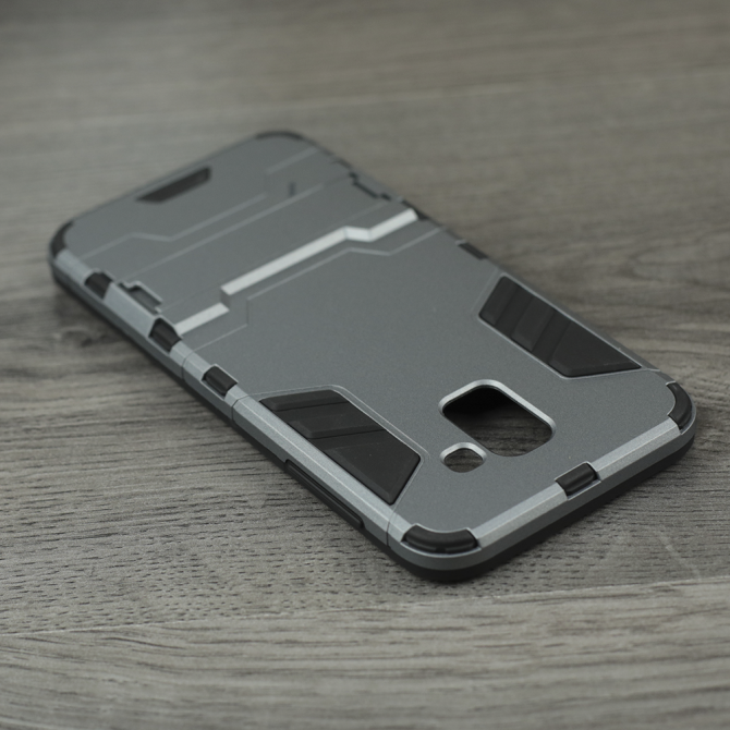 Чохол HONOR Hard Defence Series для Samsung J600 Galaxy J6 Космічний Сірий-4