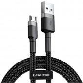 Кабель Baseus Cafule MicroUSB (CAMKLF-CG1) Black 2m