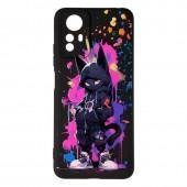 Чехол Gelius Print Case UV для Xiaomi Redmi Note 12S 4G Gateway cat Pink