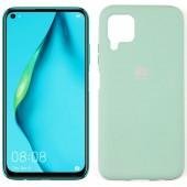 Чехол Soft Case для Huawei P40 Lite Голубой FULL