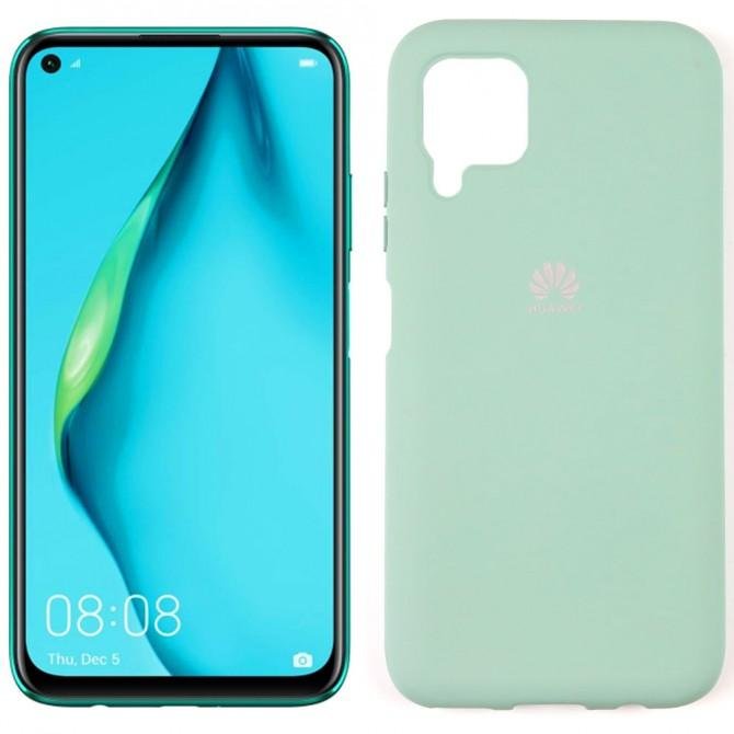 Чехол Soft Case для Huawei P40 Lite Голубой FULL